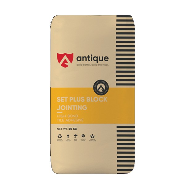 SET PLUS BLOCK JOINTING ADHESIVE